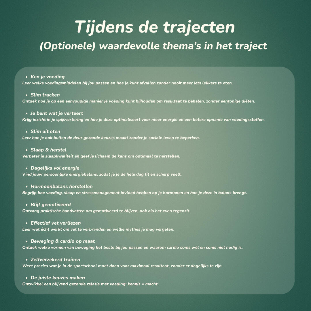 Leefstijltraject Joep van Leuken Leefstijltraject Joep van Leuken